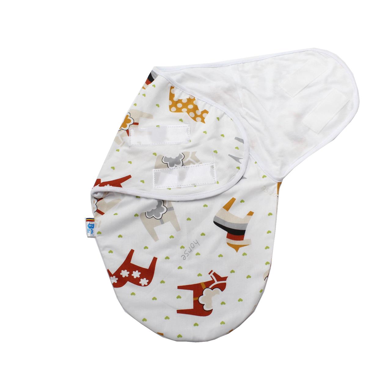 Poza Sistem Infasare Bumbac, Alb/Maro, Calut - BL594 [2]