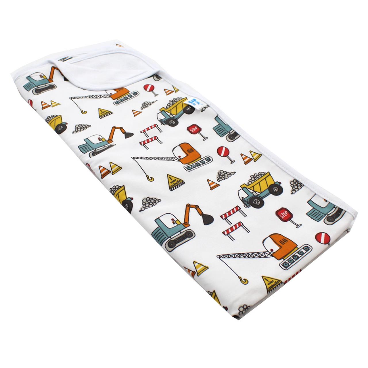 Poza Paturica Multicolor, Bumbac, 0 +, Excavator - BL613 [2]