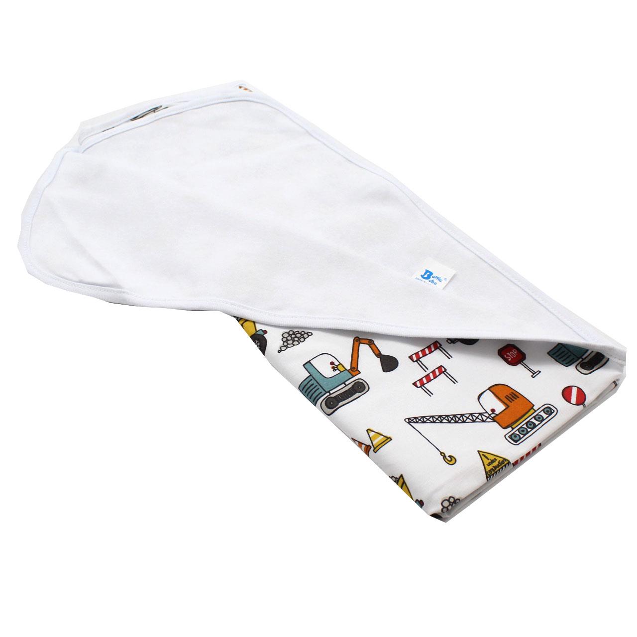 Poza Paturica Multicolor, Bumbac, 0 +, Excavator - BL613 [3]