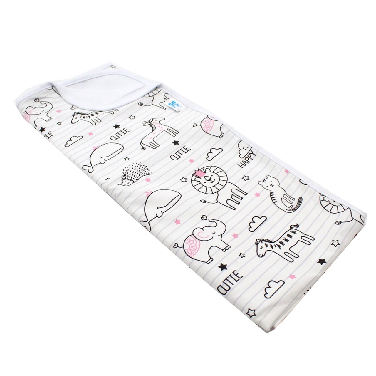 Poza Paturica Alb/Roz, Bumbac, 0 +, Balena - BL618 [2]