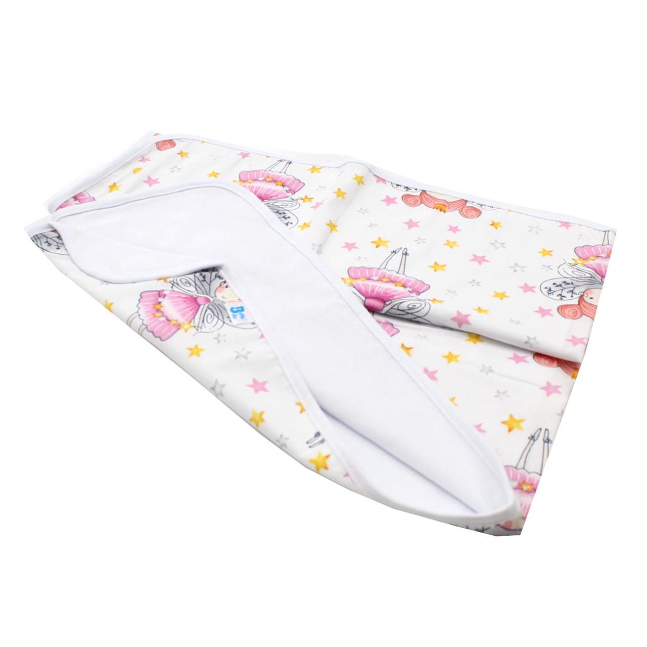 Poza Paturica Alb, Bumbac, 0 +, Printesa - BL619 [2]