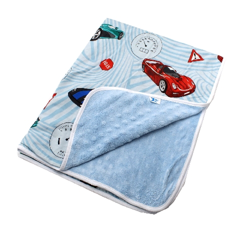Poza Paturica Bleu, Bumbac, 0 +, Semafor - BL622 [1]