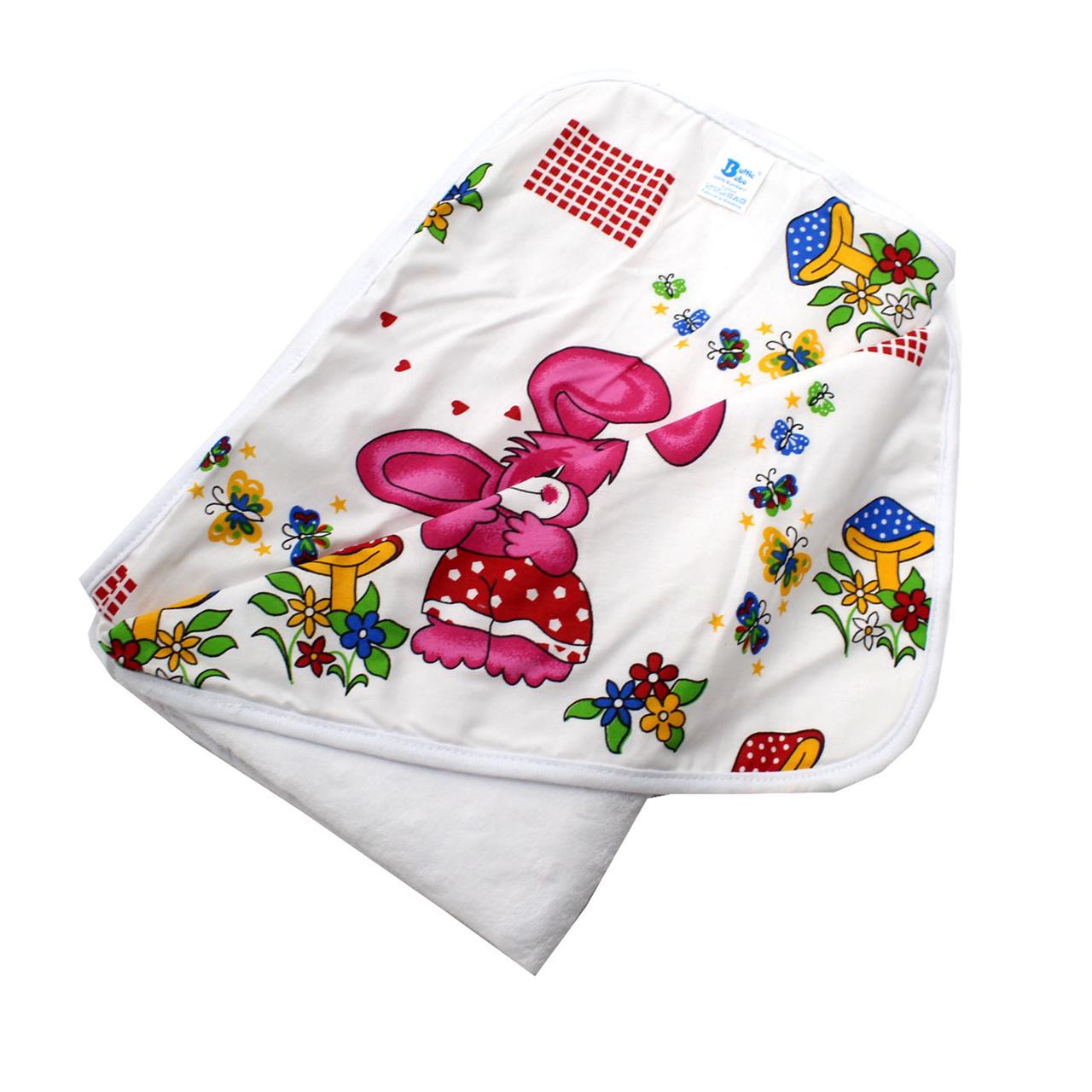 Poza Paturica Alb/Roz, Bumbac/Polester, 0 +, Ciupercuta - BL623 [2]