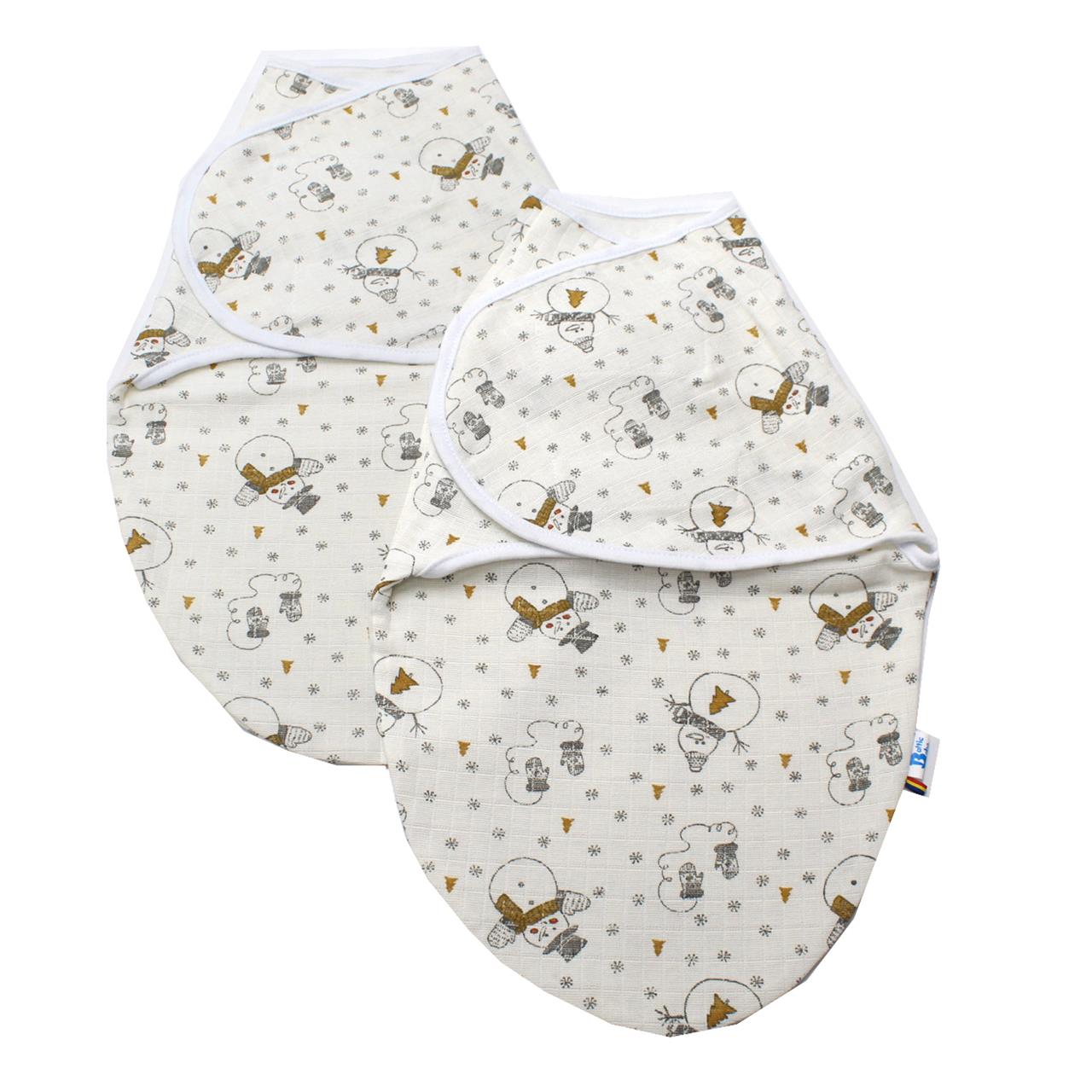 Poza Sistem Infasare Muselina flausata, Alb, Om de zapada - BL651 [1]