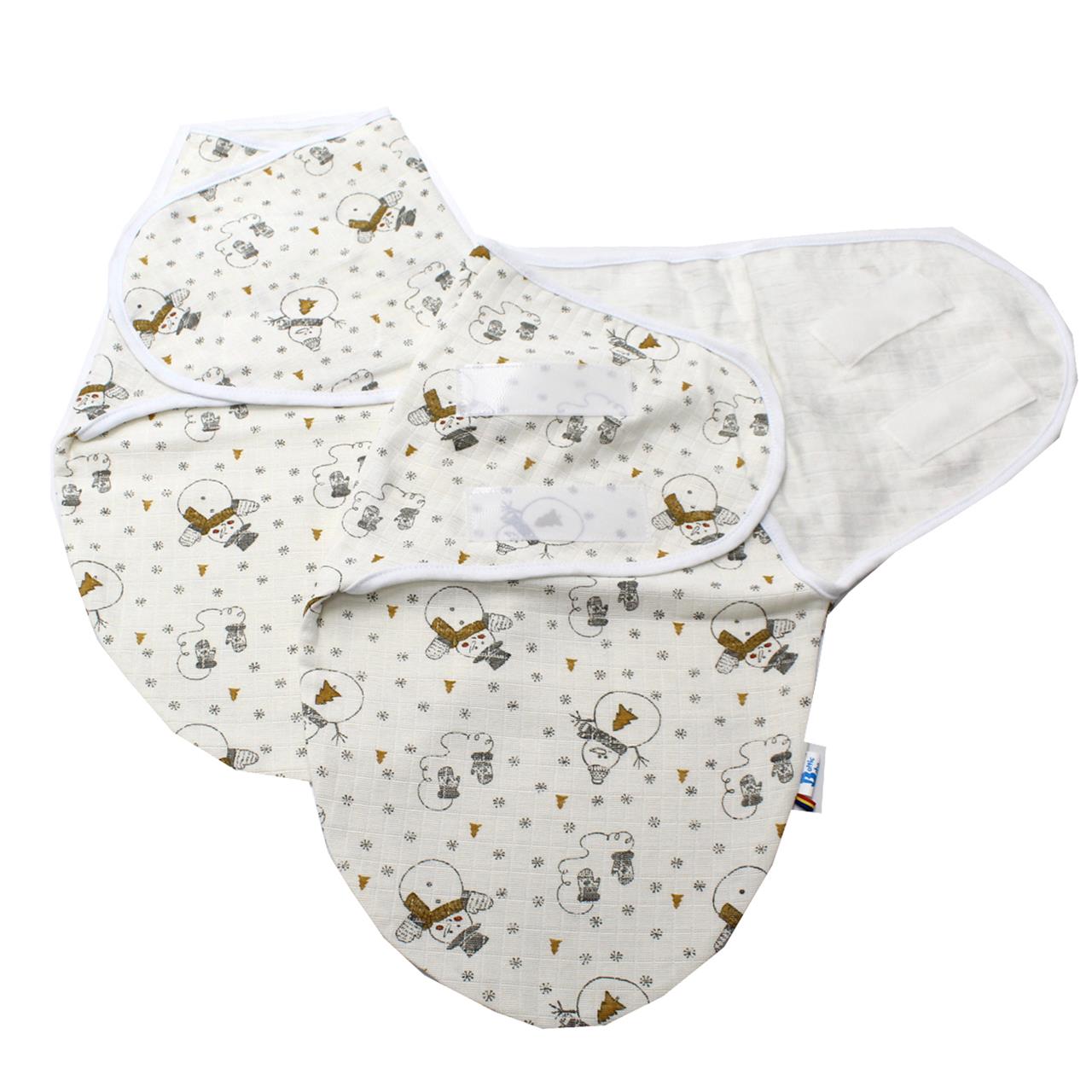 Poza Sistem Infasare Muselina flausata, Alb, Om de zapada - BL651 [2]