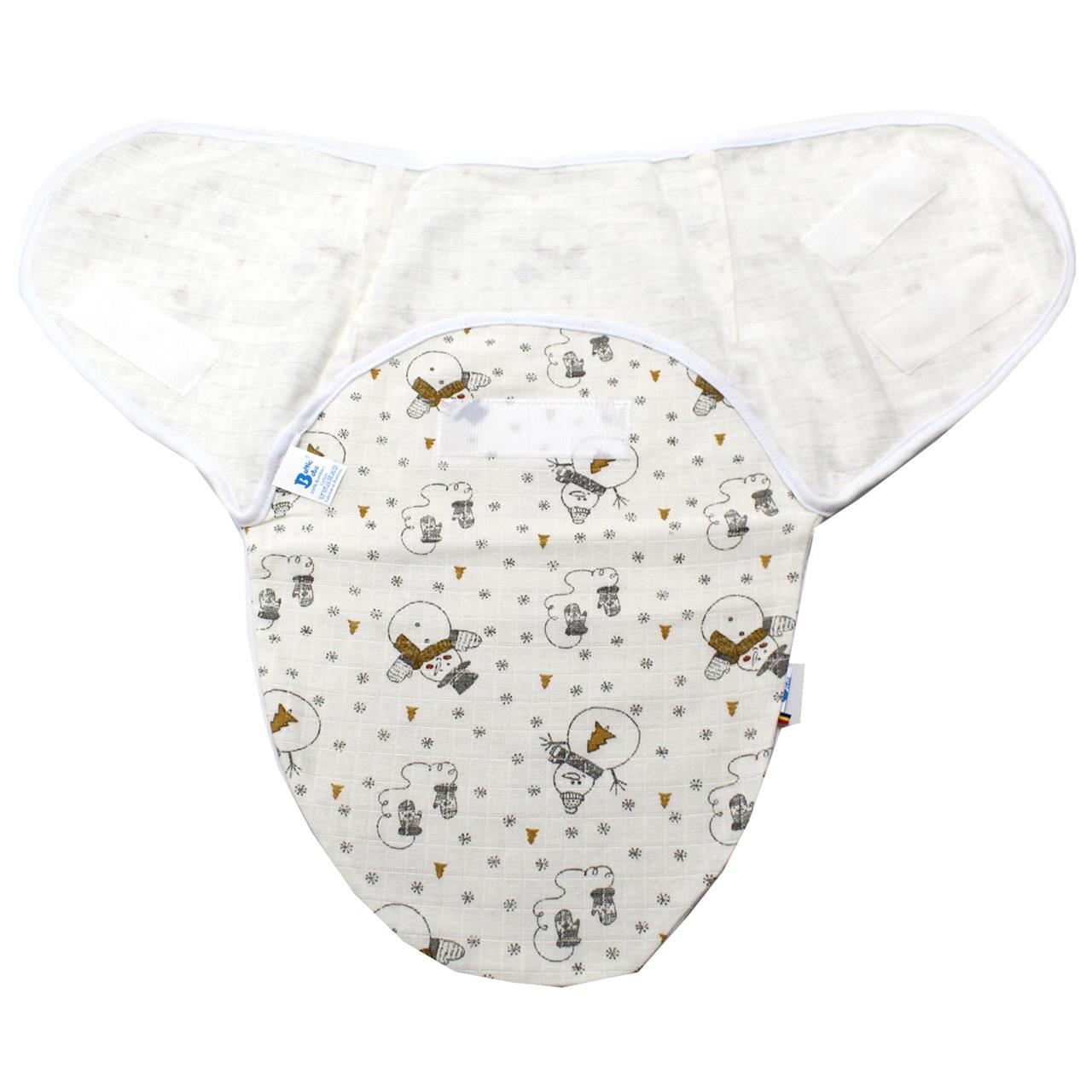 Poza Sistem Infasare Muselina flausata, Alb, Om de zapada - BL651 [3]