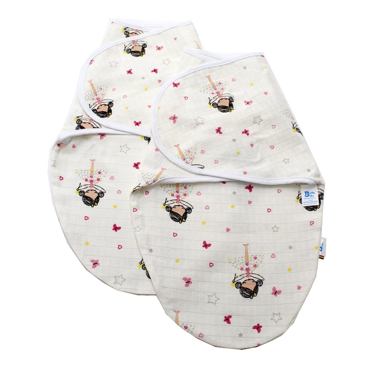 Poza Sistem Infasare Muselina flausata, Alb, Printesa - BL655 [1]