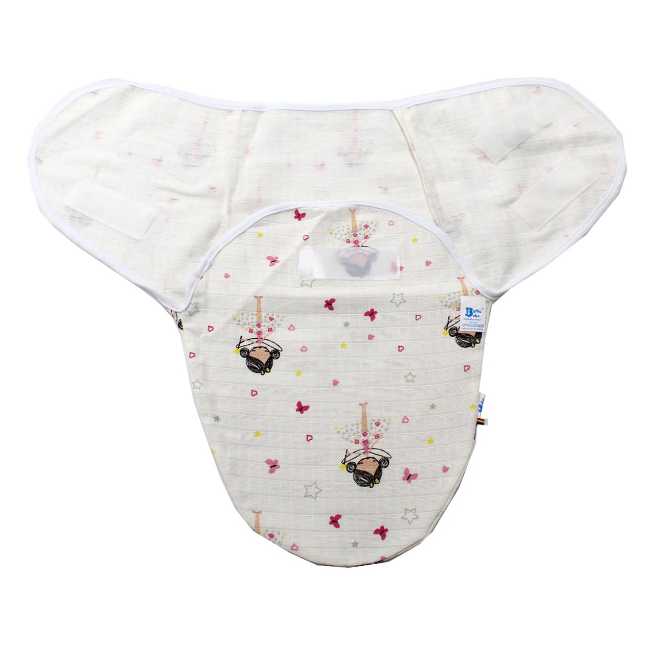 Poza Sistem Infasare Muselina flausata, Alb, Printesa - BL655 [3]