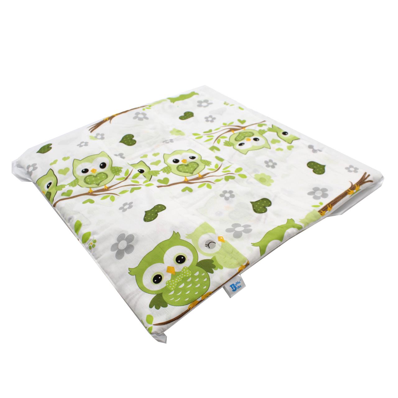 Poza Set Lenjerie Alb/Multicolor, Renforce, 10 Piese, 10, Baieti, Bufnita - BL674 [3]