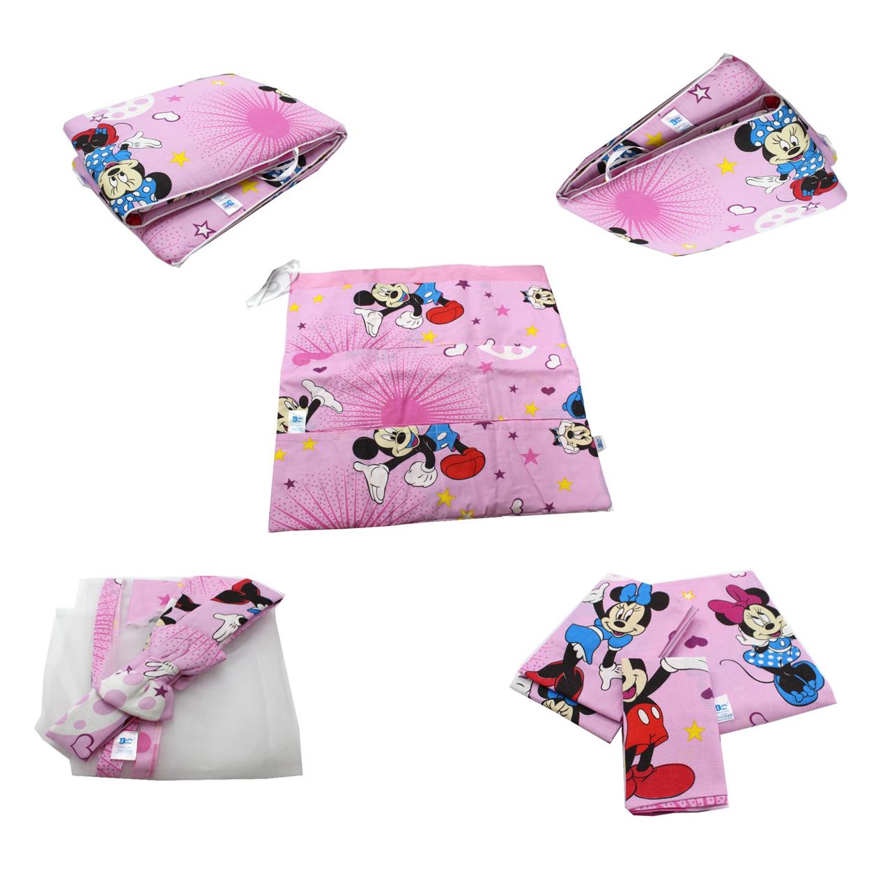 Poza Set Lenjerie Roz, Bumbac, 7, Fete, Soricel, Siret - BL676 [2]