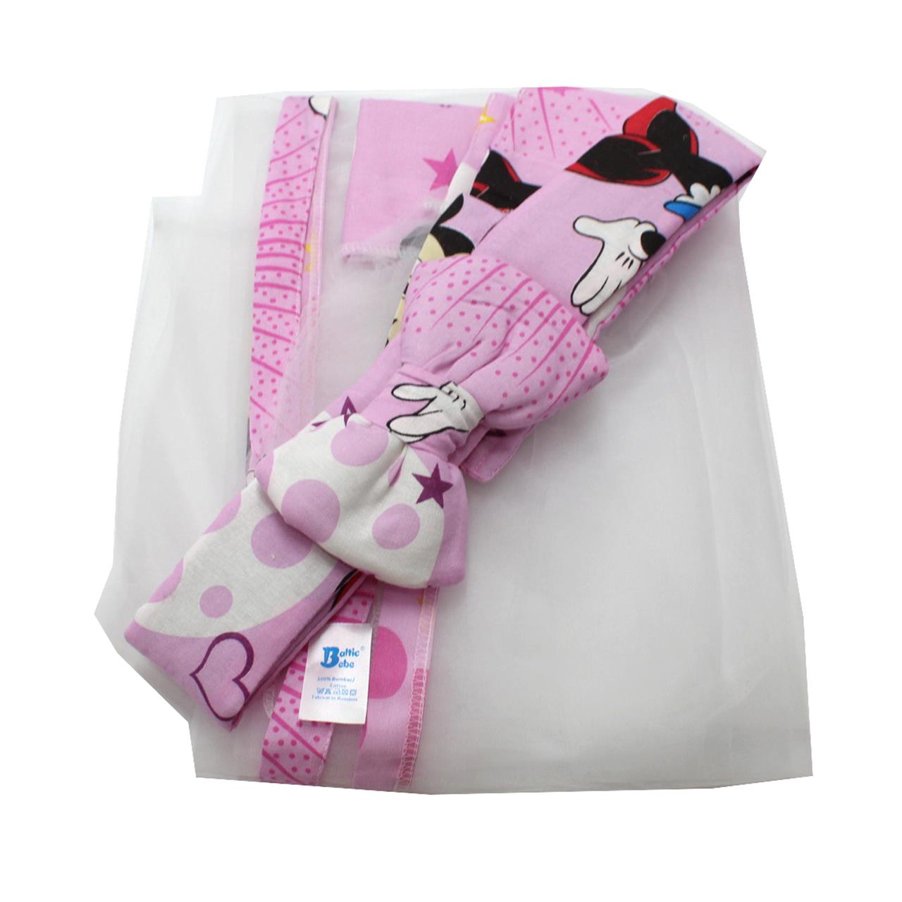 Poza Set Lenjerie Roz, Bumbac, 7, Fete, Soricel, Siret - BL676 [4]