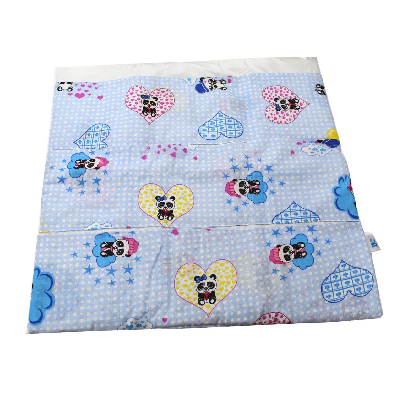 Poza Set Lenjerie Albastru, Bumbac, 7, Baieti, Ursulet, Siret - BL677 [3]