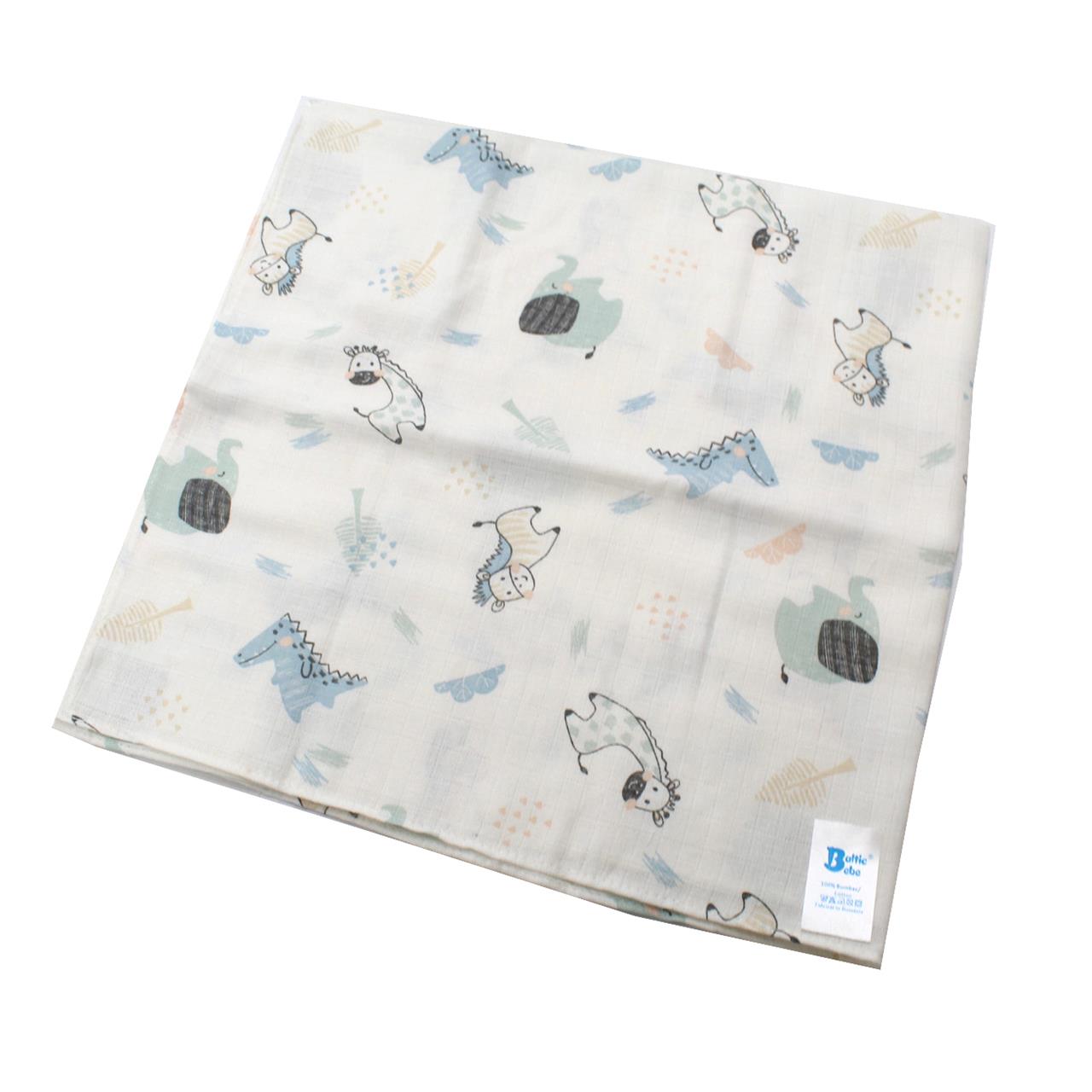 Poza Scutec Muselina, Refolosibil, Alb, Fete, Ponei - BL678 [1]