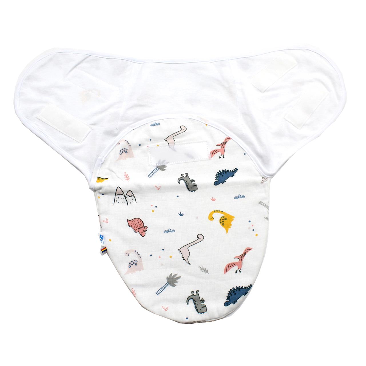 Poza Sistem Infasare Muselina, Alb/Albastru, Dino Palmier - BL683 [3]