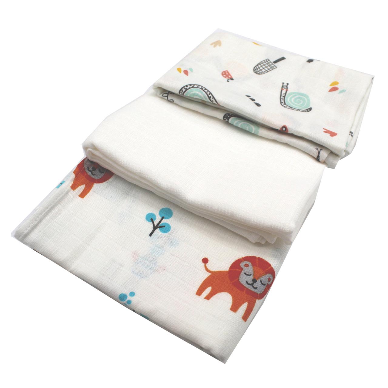 Poza Scutec Muselina, Refolosibil, Mulicolor, Baieti, Diverse - BL708 [2]