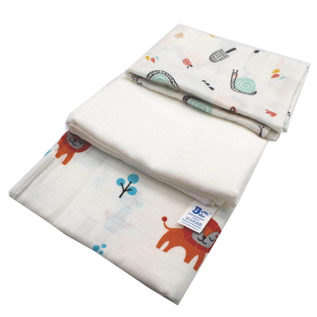 Poza Scutec Muselina, Refolosibil, Mulicolor, Baieti, Diverse - BL708 [3]