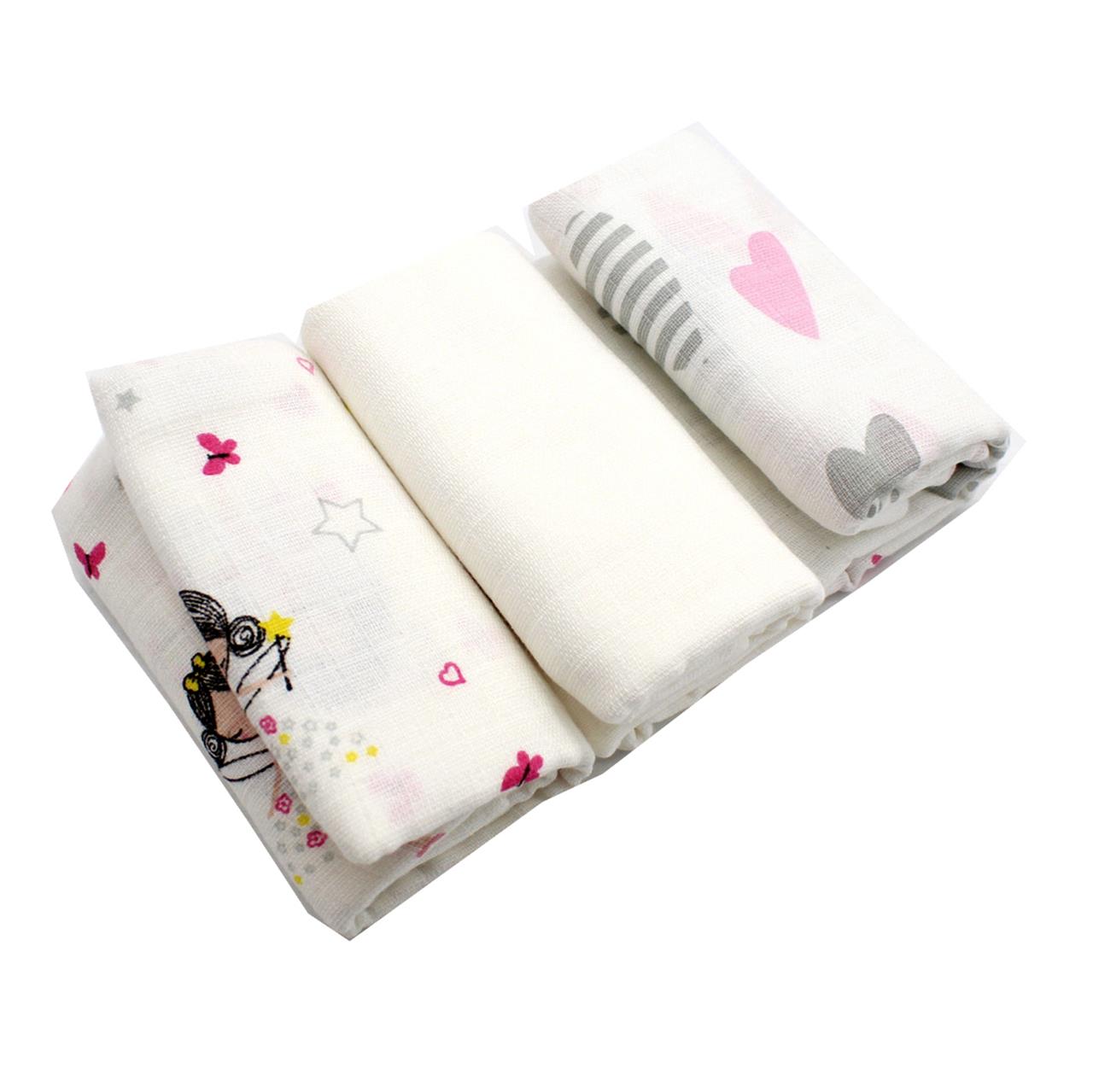 Poza Scutec Muselina, Refolosibil, Mulicolor, Fete, Diverse - BL709 [2]