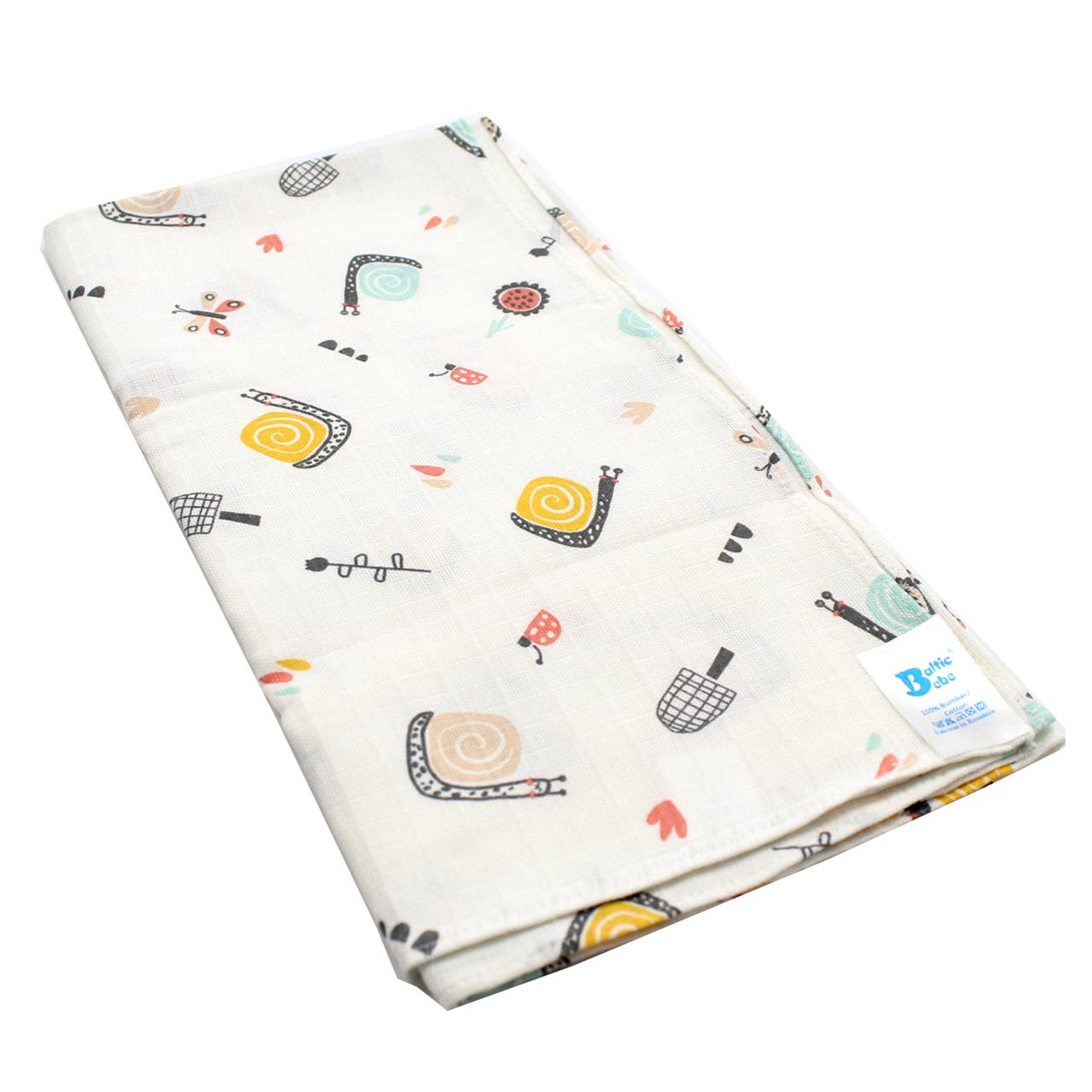 Poza Scutec Muselina, Refolosibil, Alb, Fete, Melc - BL710 [2]