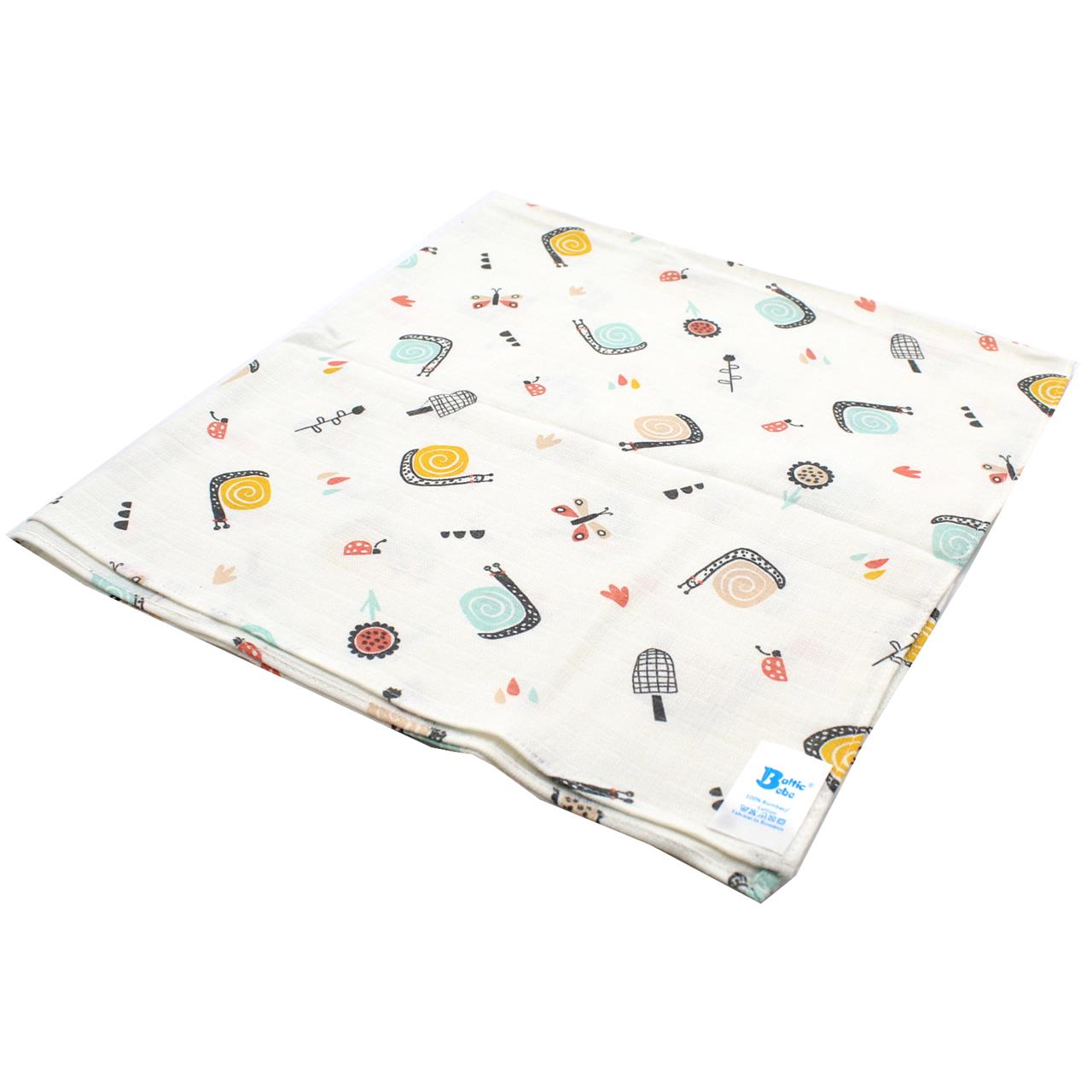 Poza Scutec Muselina, Refolosibil, Alb, Fete, Melc - BL710 [4]