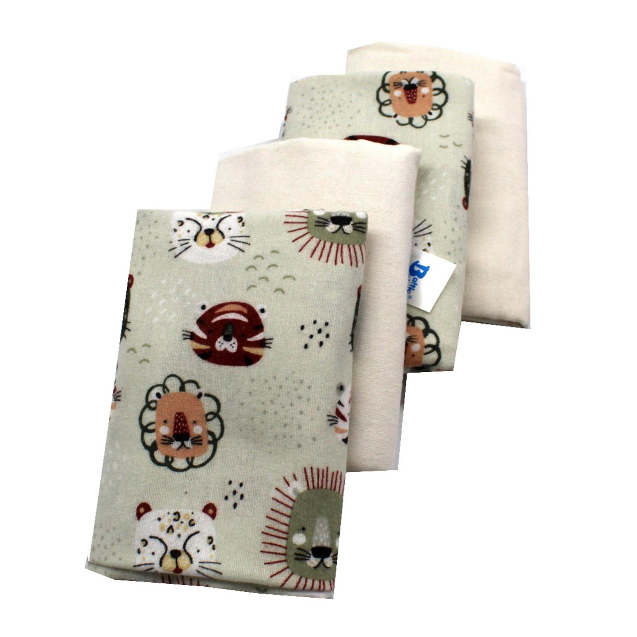 Poza Scutec Finet, Refolosibil, Alb/Verde, Baieti, Animale - BL760 [1]