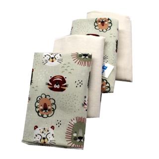 Poza Scutec Finet, Refolosibil, Alb/Verde, Baieti, Animale - BL760 [1]