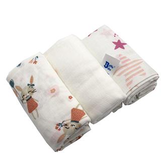 Poza Scutec Bumbac, Refolosibil, Alb, Fete, Iepuras - BL773 [1]