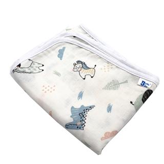 Poza Paturica Alb, Muselina, Leu - BL774 [1]