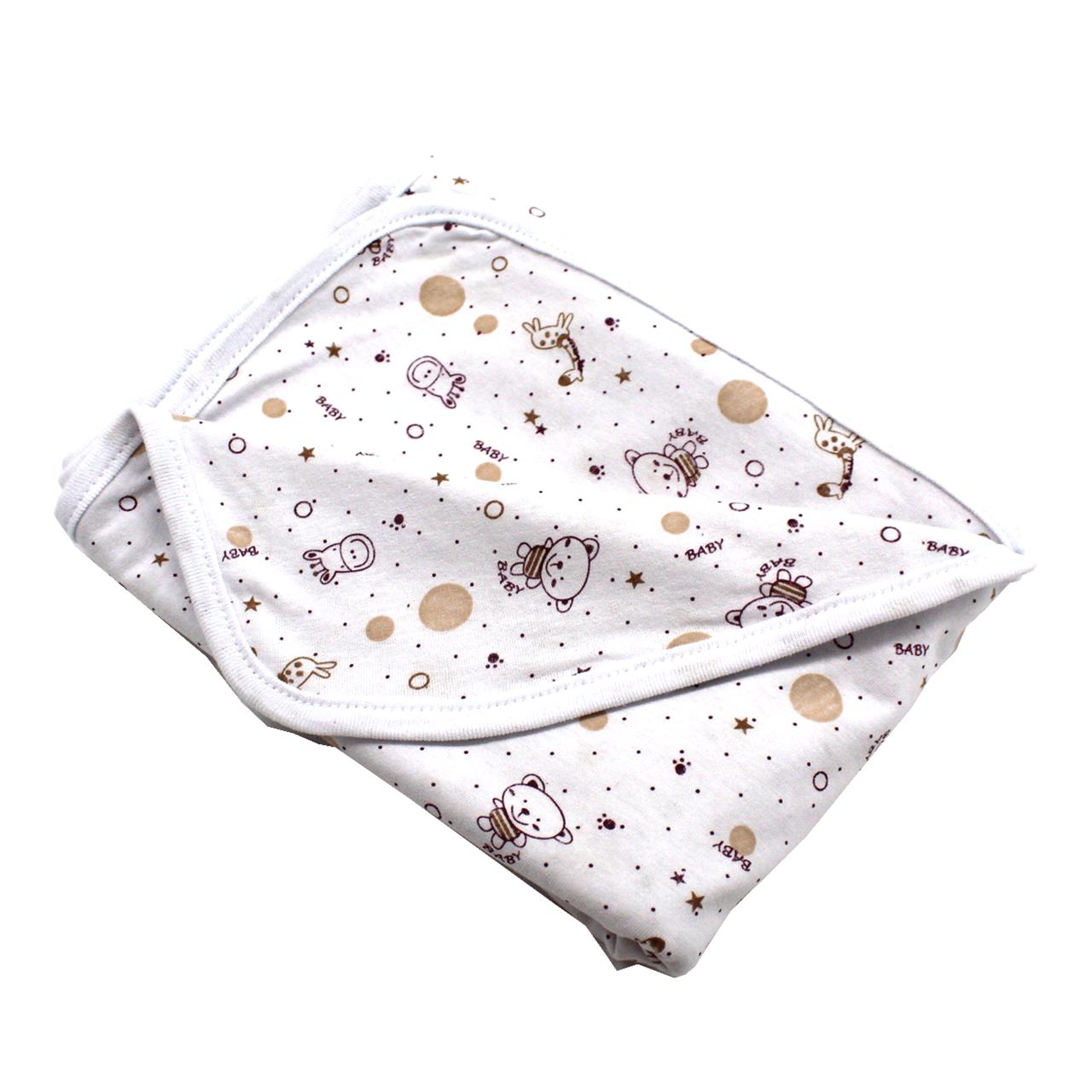 Poza Paturica Alb/Crem, Bumbac, 0 +, Ursulet - CTY018 [1]