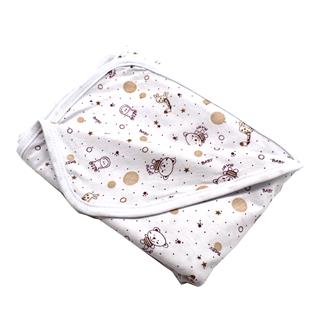 Poza Paturica Alb/Crem, Bumbac, 0 +, Ursulet - CTY018 [1]