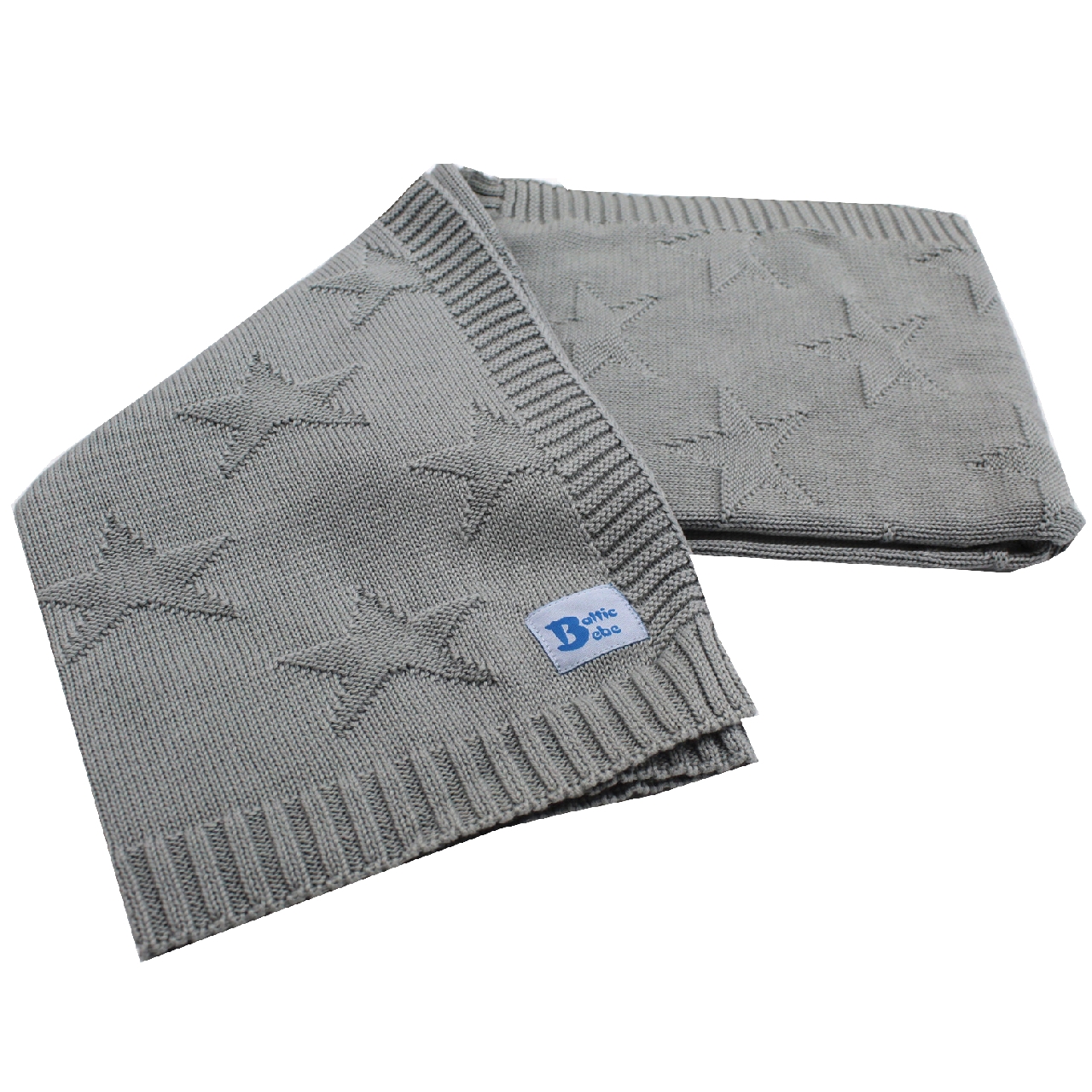 Poza Paturica Gri, Bumbac, 0 + - CTY087 [2]