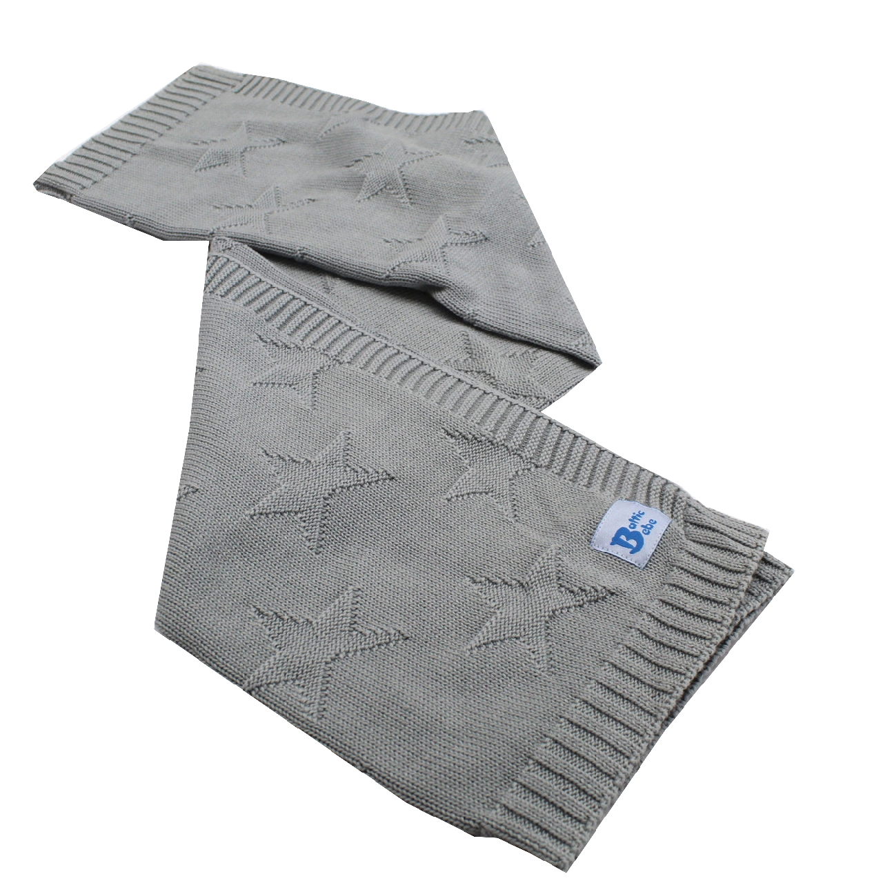 Poza Paturica Gri, Bumbac, 0 + - CTY087 [3]