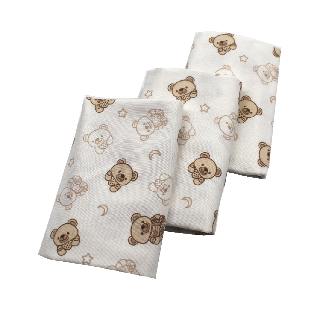 Poza Scutec Finet, Refolosibil, Alb/Maro, Fete, Ursulet crem - CTY099 [2]