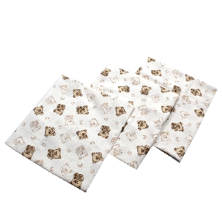 Poza Scutec Finet, Refolosibil, Alb/Maro, Fete, Ursulet crem - CTY099 [1]