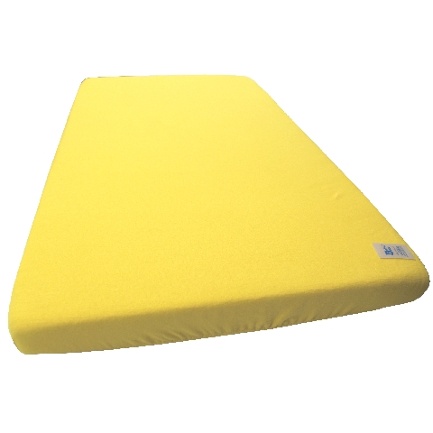 Poza Cearceaf Galben, Bumbac, 1 x Cearceaf, Universal, Banda elastica - CTY130 [1]